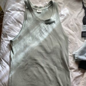 Aritzia Wilfred free tank size small in a sea foam green color